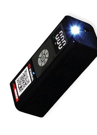 Компресор mini standal 10атм/0.14м шланг/акб 2000mah/usb заряд./насадки/ліхтар/led дисплей 2