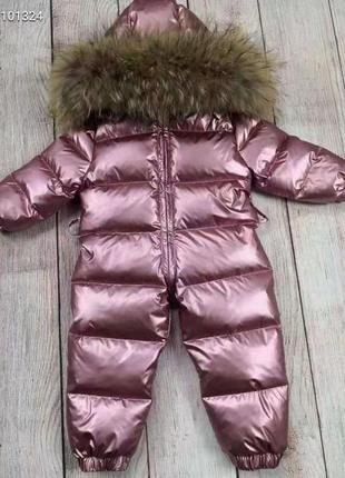 Зимний слитный комбинезон moncler2 фото