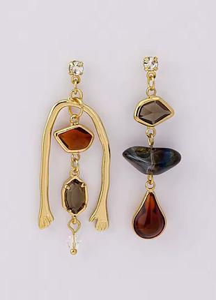 Серьги асимметрия тренд