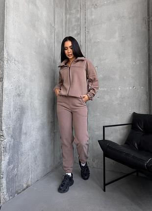 Жіночий флісовий костюм двійка