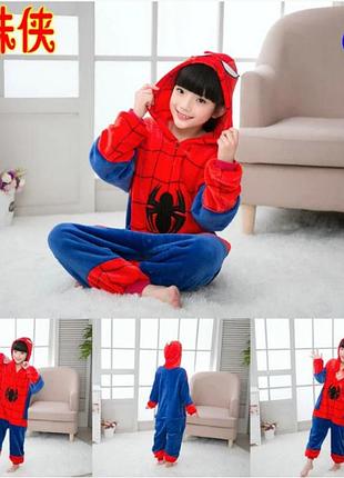 Пижама кигуруми человек паук s