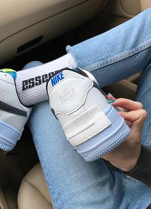 Nike air force shadow blue 3