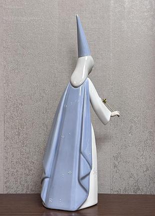 Фарфоровая статуэтка lladro «фея». 5