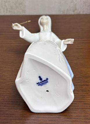 Фарфоровая статуэтка lladro «фея». 10