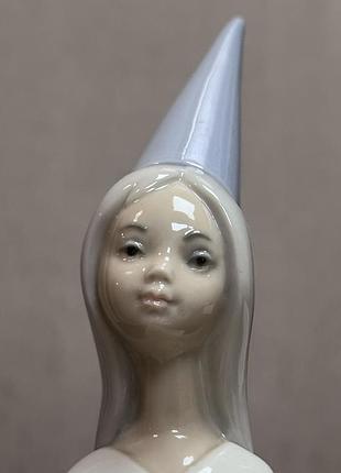 Фарфоровая статуэтка lladro «фея». 8