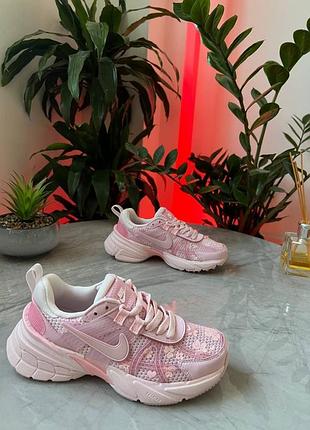 Хит!!️nike runtekk v2k pink flowers, женские кроссовки найк, кроссовки найк, nike runtekk v2k, лямкие кроссовки найк 37 38 39 40 9
