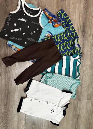 Набір речей для малюка. для хлопчика 1-6 місяців