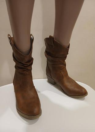 Козаки, ковбойские сапоги. 37 размер