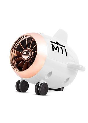 Портативна міні bluetooth-колонка літак m11 білій