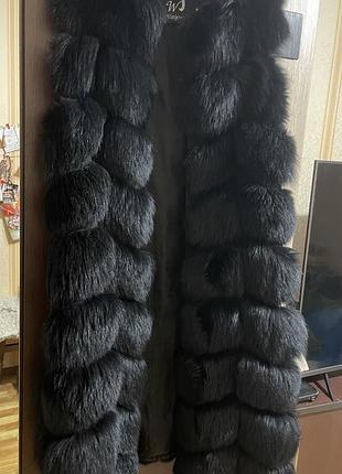 Жилетка з натурального хутра