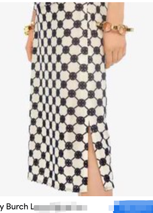 Юбка женская tory burch молочно синяя, размер s. 
состояние без нюансов.