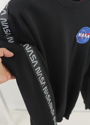 Чоловічий світшот alpha industries nasa 6