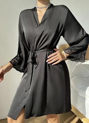 Жіночий халат від бренду skiny, австрія серії «art of life».котоновий