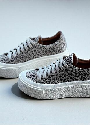 36-41 рр кросівки, кеди на платформі натуральна шкіра/замша бежевий, білий, чорний