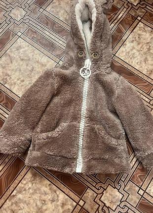 Шубка тедди для малышей