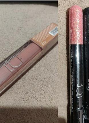 Lcf нюдовий блиск та тіні з блискітками