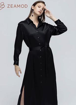 Платье- рубашка длинное