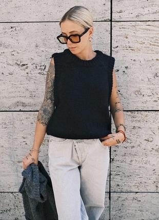 Susanne bommer, стильний жилет, альпака, вовна мериноса