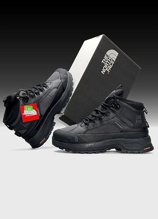 ❄️чоловічі кросівки the north face x soukuu glenclyffe fur black dark grey