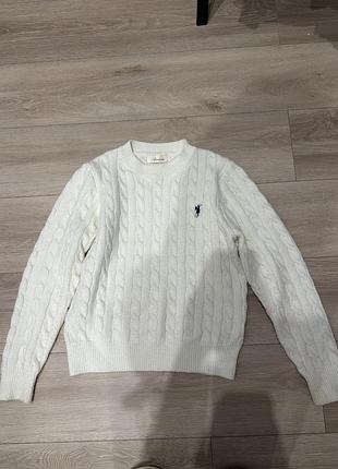 Джемпер молочний