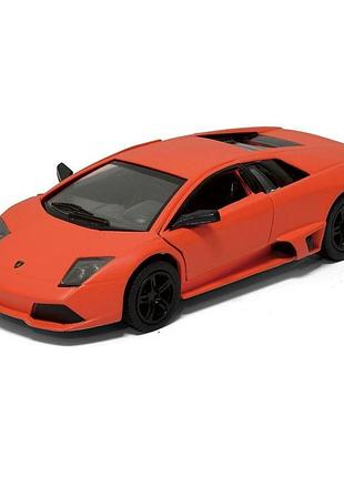 Колекційна іграшкова машинка matte lamborghini kt5370w інерційна coral