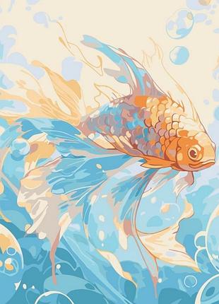 Картина за номерами "підводна краса" 11691-ac 40х50 см