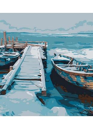 Картина по номерам "холодная пристань" 11079-ас 40х50 см