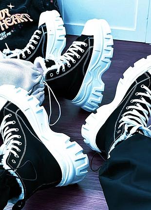 Ботинки женские стильные зимние