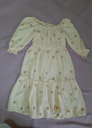 Муслиновое платье