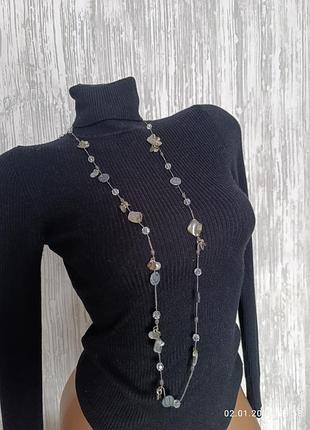 Намисто с намистин з раковини, перламутрові намистини