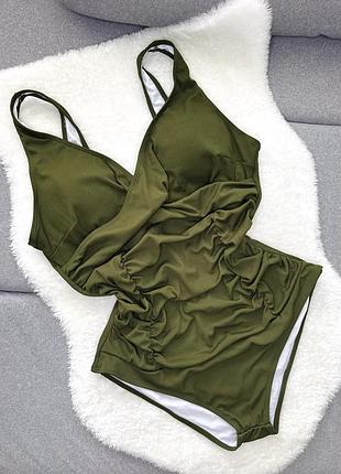 Суцільний купальник з паралоном і утяжкою