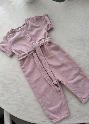 Літній рожевий комбінезон zara 86