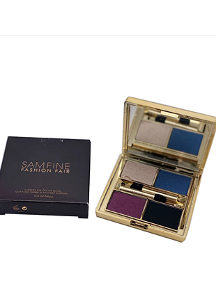 Палетка теней для век,  тени для век тiнi для повiк sam fine fashion fair supreme eye color quad - tunisian nights