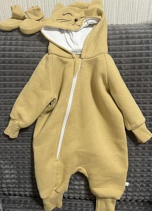 Дитячий теплий комбінезон