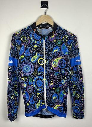 Вело джерсі malciklo жіноча розмір l paisley принт