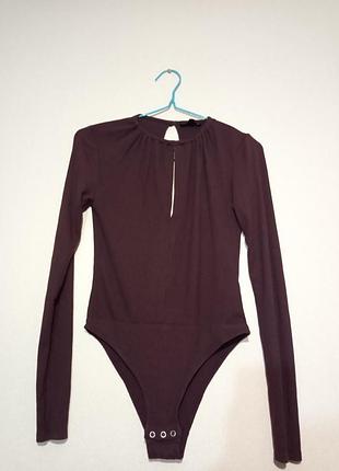 Отличный боди в рубчик от topshop
