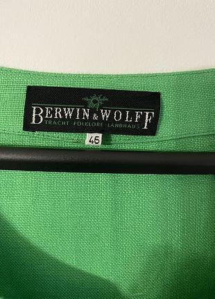 Berwin & wolff 100% лляна сукня 8