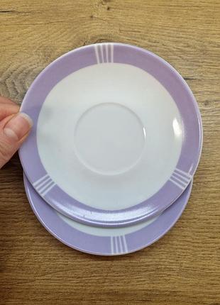 Блюдца 2 шт