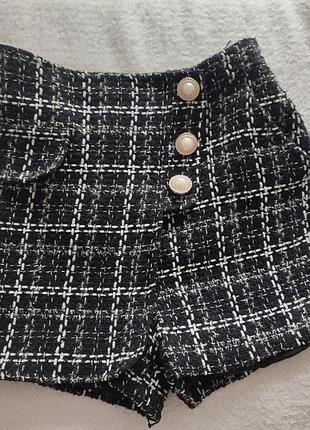 Шорти - спідниця твідові