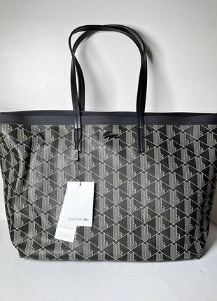 Сумка-тоут lacoste tote xxl zely black