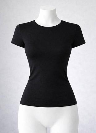 Жіноча класична повсякденна віскозна футболка в стилі скімс