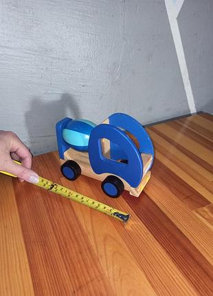 Дерев'яна машинка бетонозмішувач