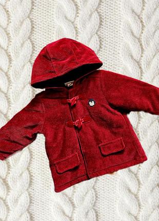 Кофта детская 62см, ovs, 3-6месяц, кофта плюшевая теплая для мальчиков/девочек, куртка детская, яркая детская кофта