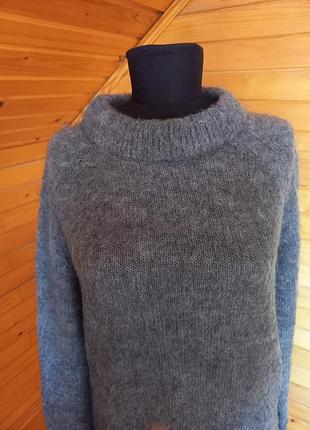 Светер женский теплый мохер 4