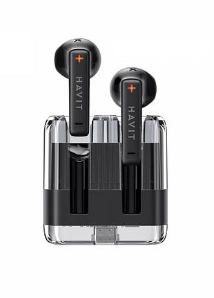 Навушники вставні havit tw981 tws black (368-4)