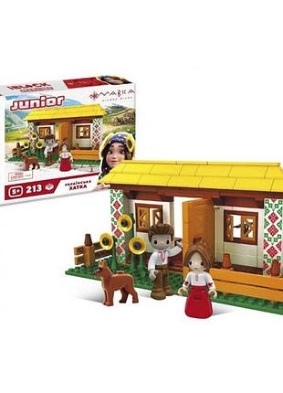 Конструктор "iblock junior" мавка, 213 деталей, фігурка, наліпки, татуювання, pl-921-521 (368-1)