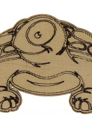 Черепаха 3,5х4см фанера