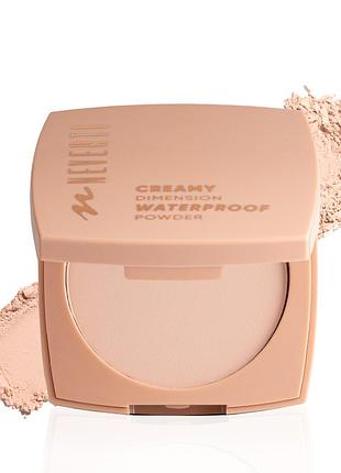 Пудра для лица neverti creamy dimension №2 fair pink кремовая водостойкая