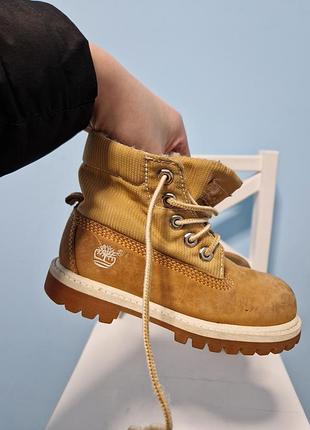 Черевики дитячі timberland шкіряні руді