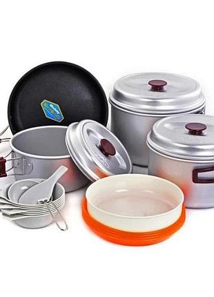 Набір туристичного посуду kovea ksk-wy78 silver 78